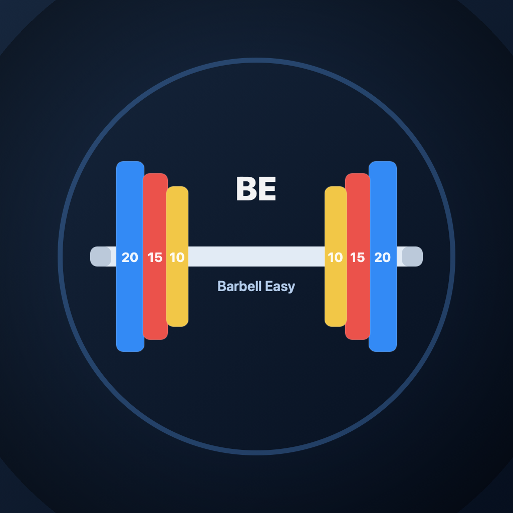Barbell Easy Calculator app icon